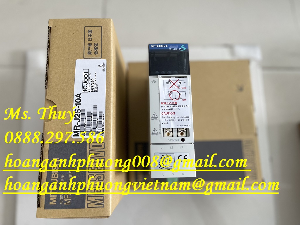 Chuyên dòng Mitsubishi - Bộ điều khiển MR-J2S-10A - Hàng Nhật